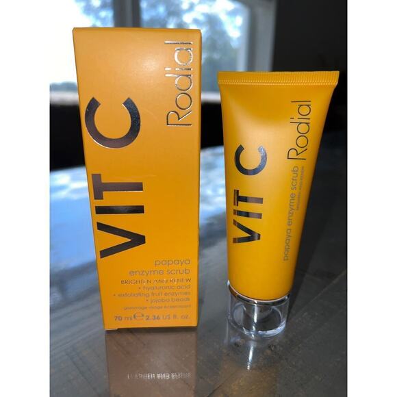 Rodial Vit C Papaya Enzyme Scrub FULL Size NEW In Box - Picture 3 of 4